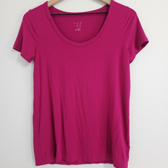 A New Day • Scoop Neck Short Sleeve Tee - Picture 1 of 8